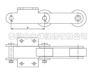 水陆挖掘机链条